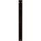 Ekena Millwork Versailles Wrought Iron Bracket, (Single center brace), Antiqued Bronze 1 1/2"W x 12"D x 15"H BKTM01X12X15SVEABZ - alternate 4